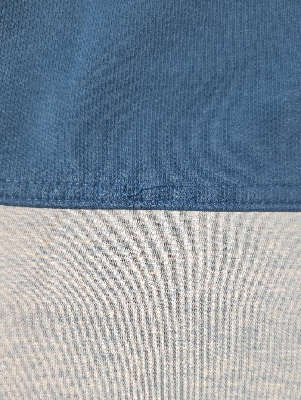 Nike Therma Fit Men's Two-Tone Blue Pullover Hoodie with Neon Trim Size L - Picture 13 of 13